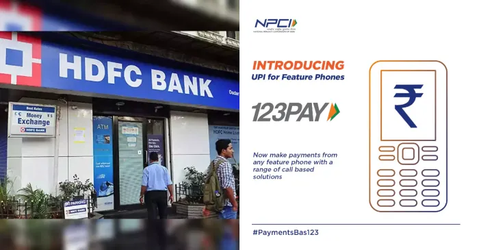 HDFC UPI 123 Pay
