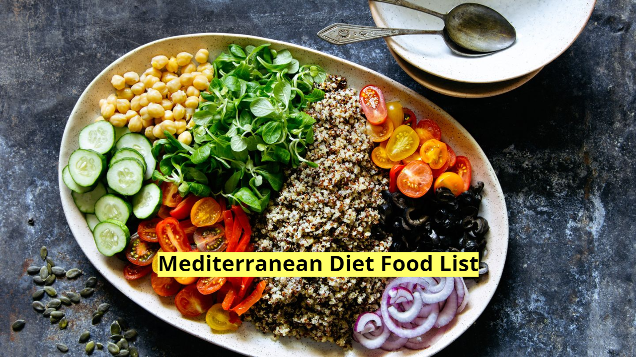 mediterranean diet food list