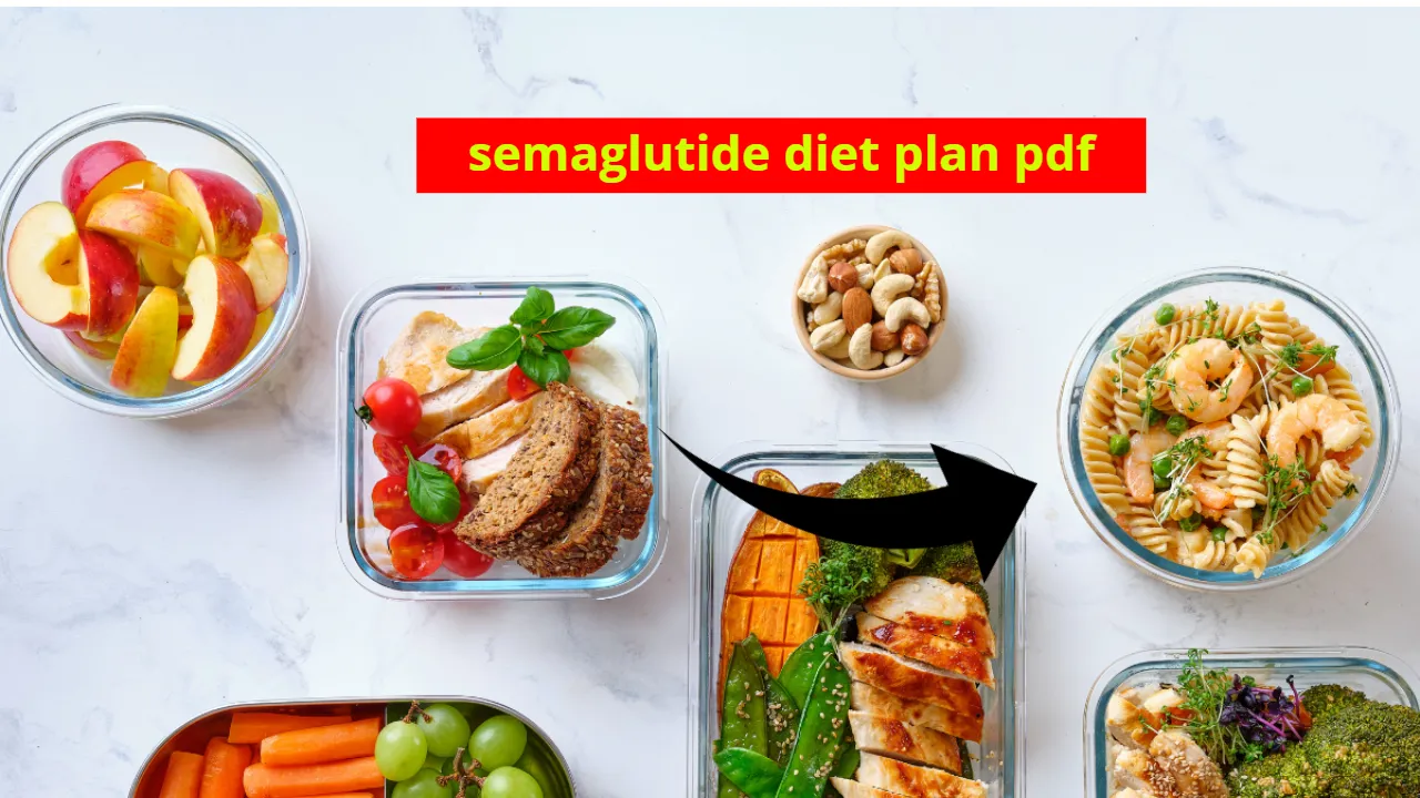 semaglutide diet plan pdf