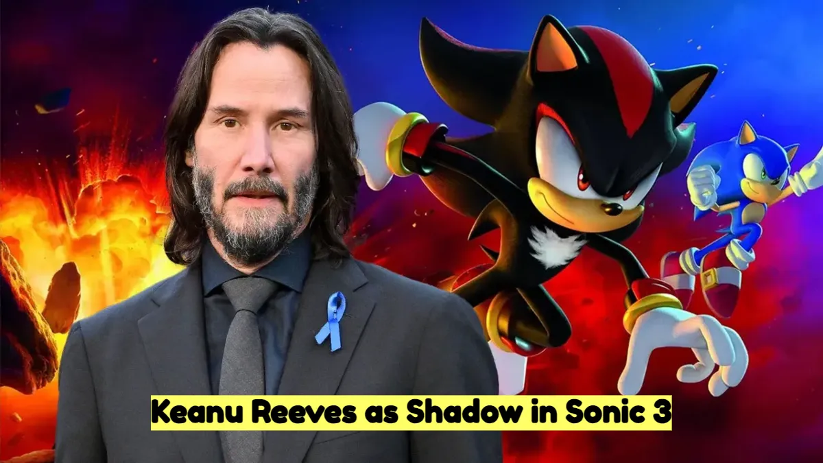 Keanu Reeves as Shadow in Sonic 3