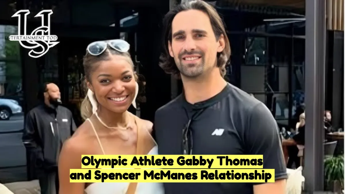 Gabby Thomas and Spencer McManes